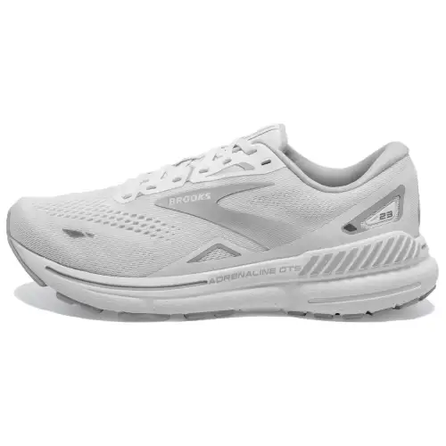 Brooks Adrenaline GTS Mesh Cushioning Abrasion Resistant Cushioning, Wear Resistant Low top Running Shoes Women's White