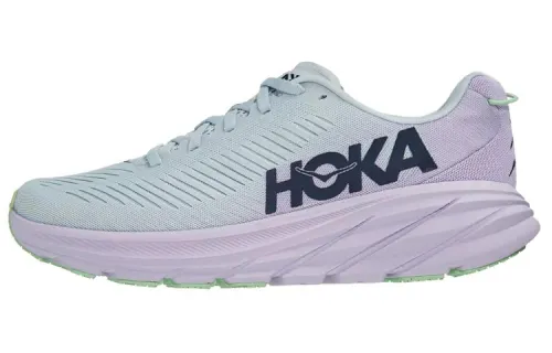 HOKA ONE ONE Rincon 3 Comfortable Textile, Synthetic Leather Slip Resistant, Abrasion Resistant, Breathable Low top