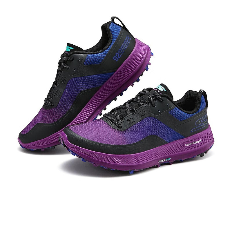 Skechers GO RUN Low top Casual Running Shoes Women’s Purple Blue