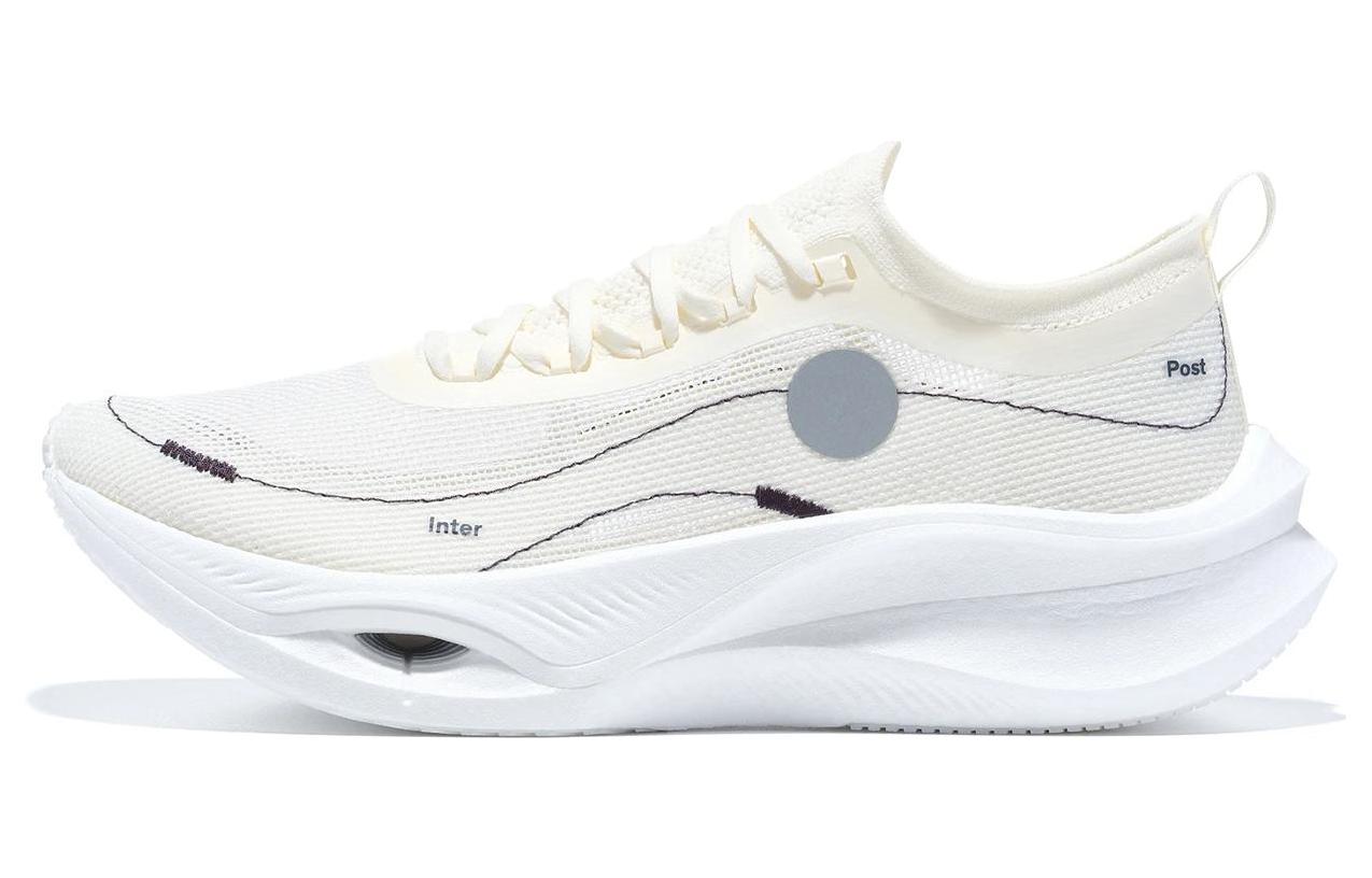 Soulland x Li Ning Feidian 3 Ultra Cushioning Slip Resistant Low top Running Shoes Unisex White