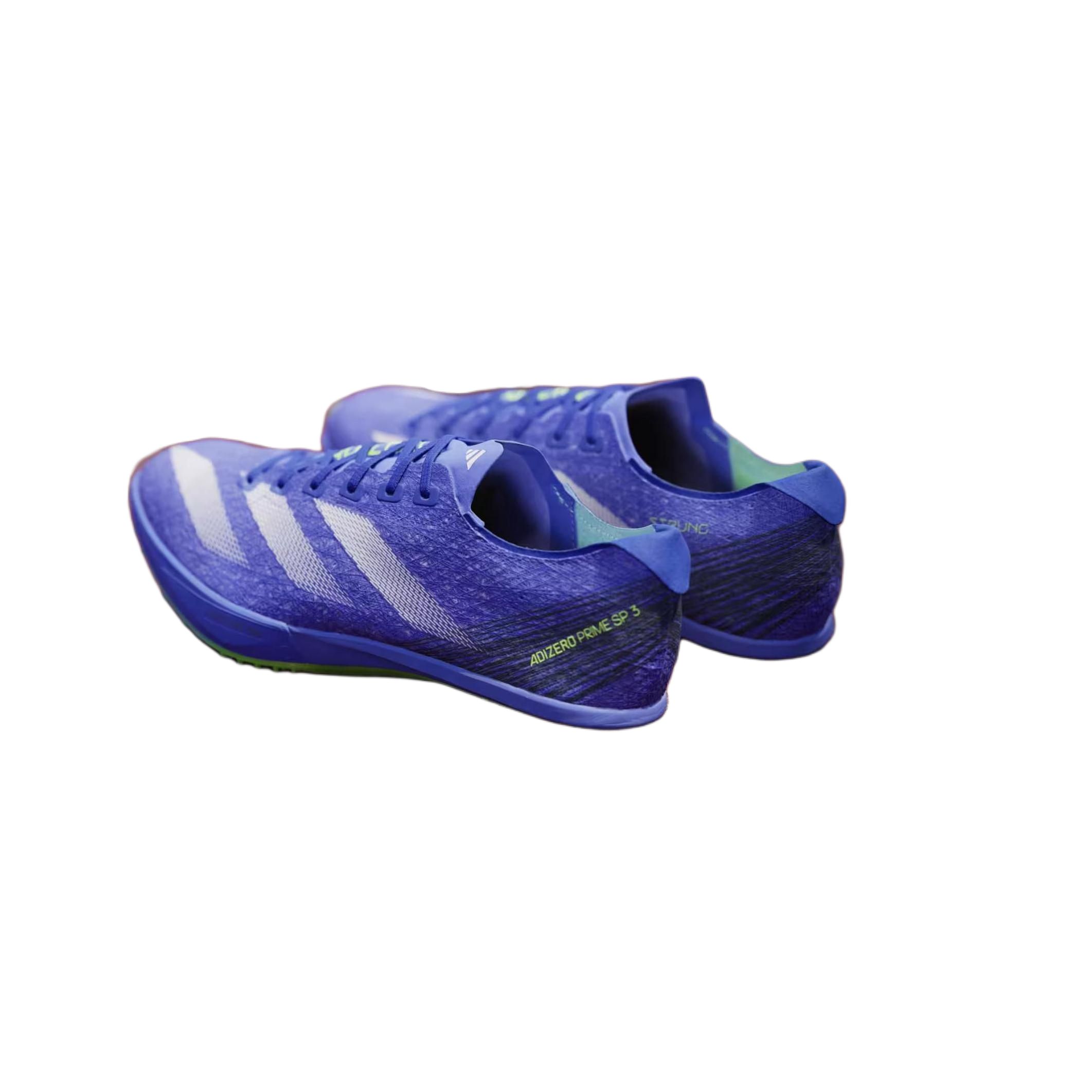 Adidas Adizero Prime Sp 3 Strung ‘Cobalt Blue Lucid Lemon’