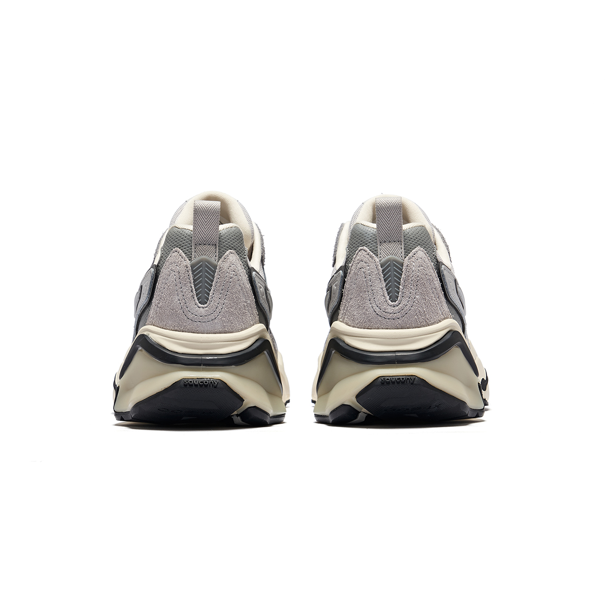 Saucony STABIL RE Low top Running Shoes Unisex Gray Silver