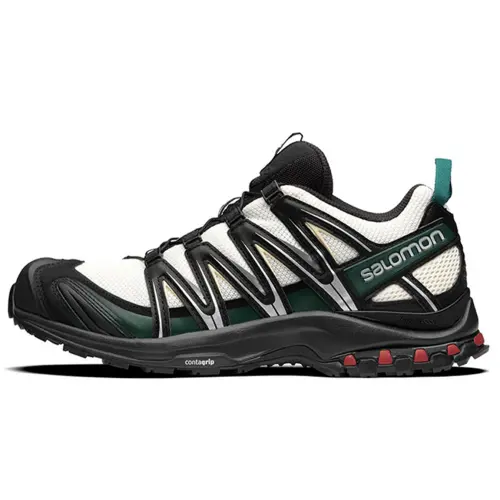 SALOMON XA Pro 3D ADV Fabric Cushioning Slip Resistant Abrasion Resistant Low top Running Shoes Unisex Bamboo Ink Black