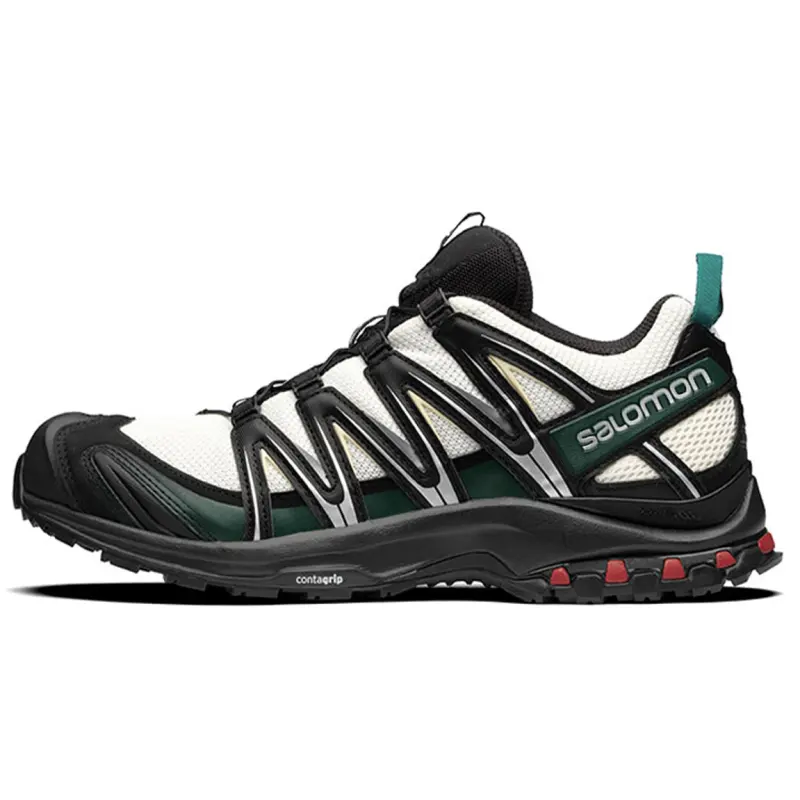 SALOMON XA Pro 3D ADV Fabric Cushioning Slip Resistant Abrasion Resistant Low top Running Shoes Unisex Bamboo Ink Black