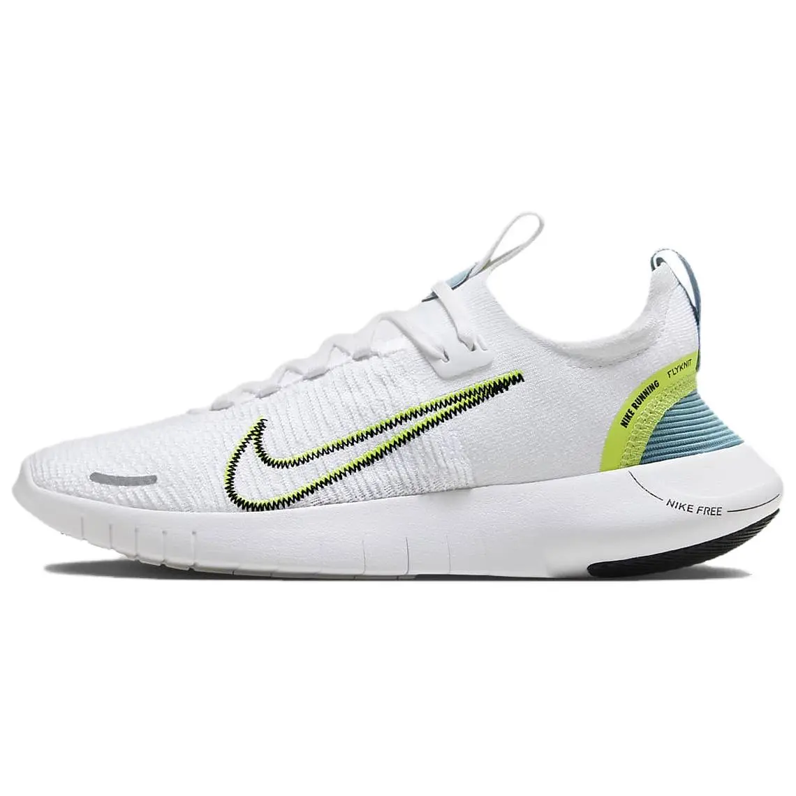 Nike Free Rn Next Nature 'White Denim Turquoise Volt' Women's