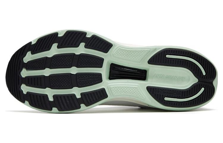 Anta Cushioning Slip Resistant Abrasion Resistant Low top Running Shoes Men’s White Black Green