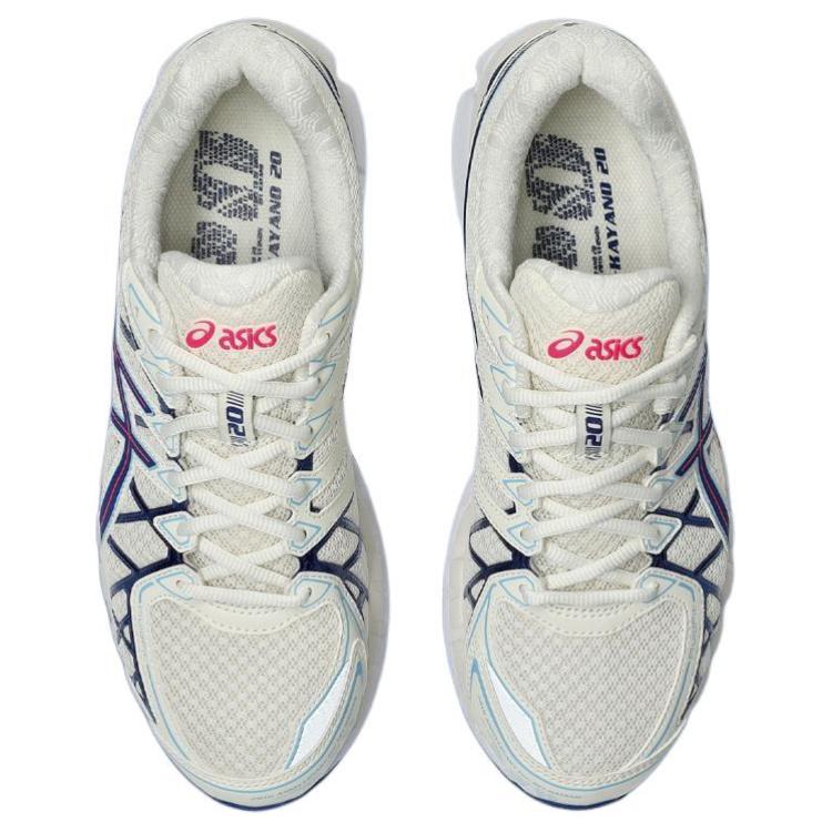 ASICS Gel Kayano 20 Cream Blue Red