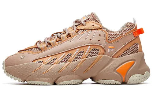 FILA FUSION Ade Comfortable Mesh, Textile, Synthetic Leather Low top Running Shoes Women's