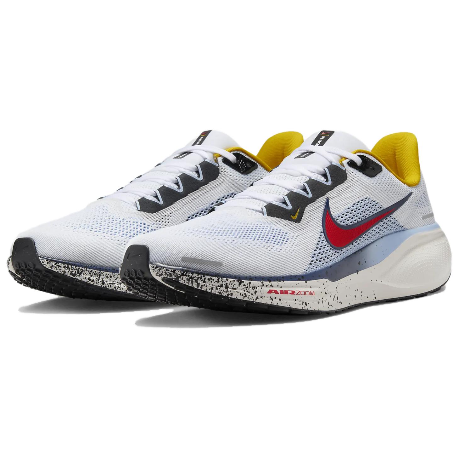 Nike Air Zoom Pegasus 41 White Psychic Blue Speed Red