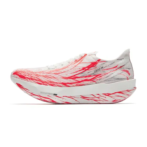 Anta C202 G9 Fabric Low top Nitrogen Technology Running Shoes Men's White Red