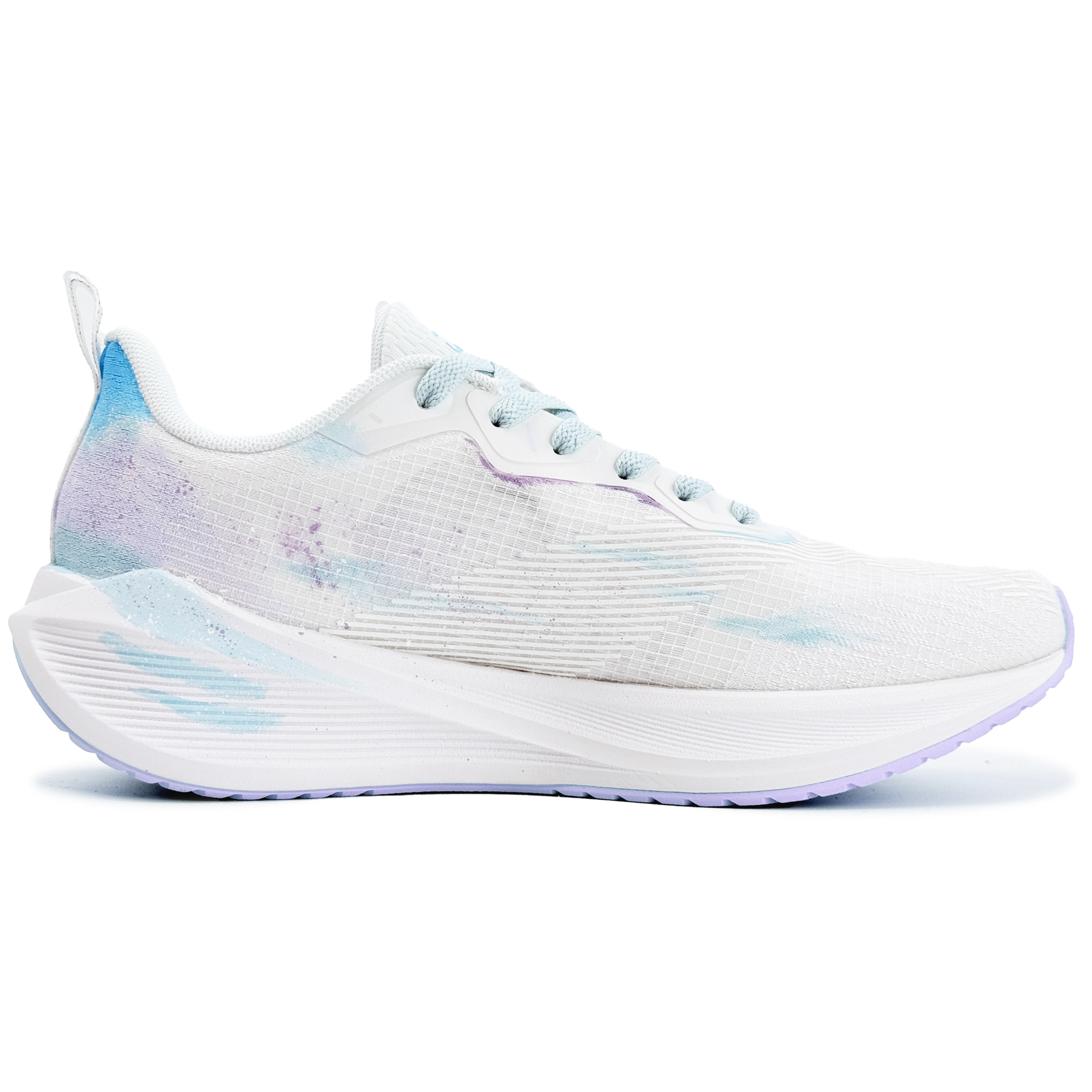 Li Ning Wuyue Cushioning Rebound Low top Casual Running Shoes Women’s Blue Purple