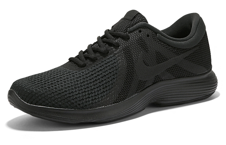 Мужские кроссовки Nike REVOLUTION 4 1435528 (черные) — Чёрный — фото 3