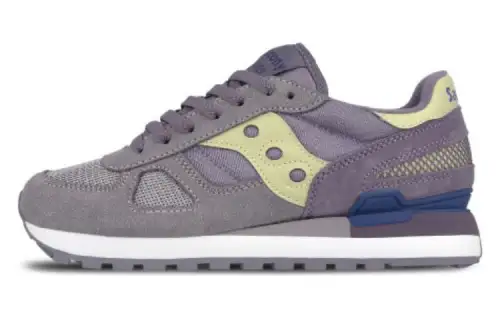Saucony Shadow Original Breathable And Wear resistant Low top Running Shoes Women's Purple