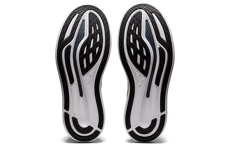 Мужские кроссовки ASICS Glideride 2 (черно-серые) — Чёрный / серый — фото 6