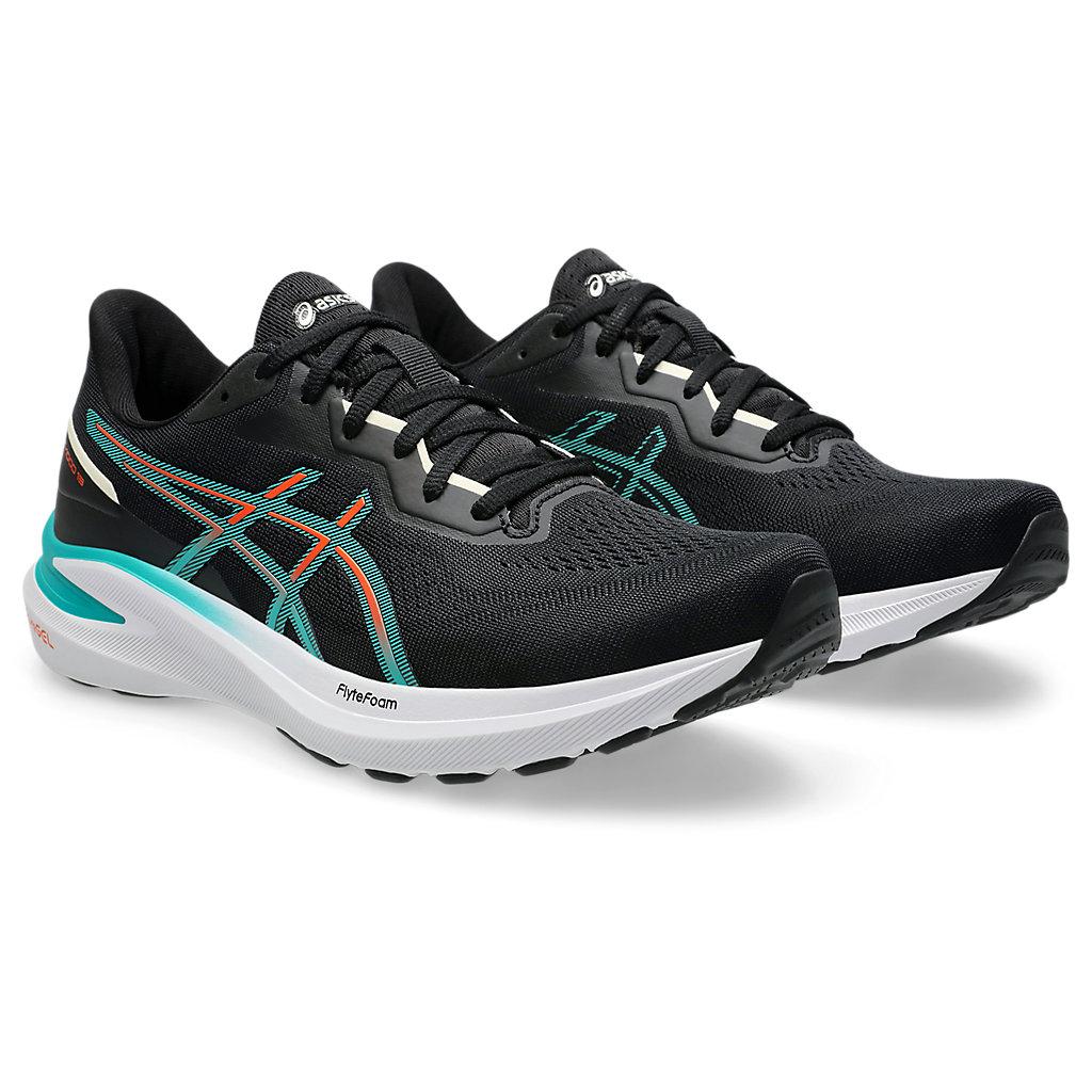ASICS GT 1000 13 Black Wave Teal
