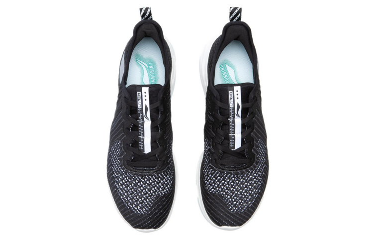 Li Ning Crazy Run Cushioning Slip Resistant Abrasion Resistant Breathable Lightweight Low top Running Shoes Unisex