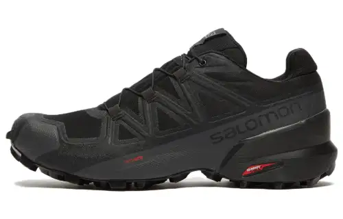 SALOMON Speedcross 5 Running Shoes Men's Low Top Black