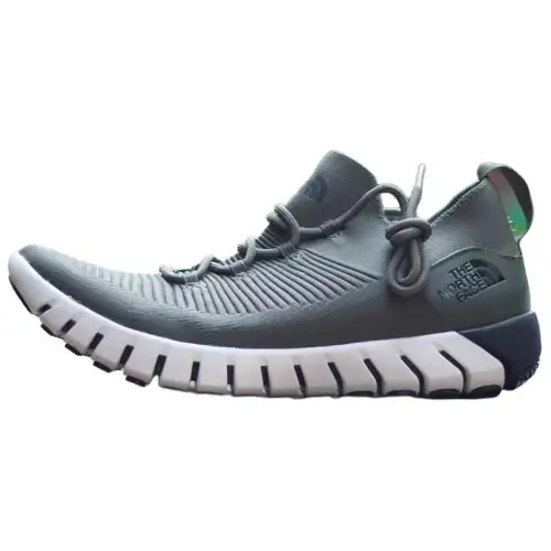 THE NORTH FACE Urban Exploration Cushioning, Wear Resistant Low top Running Shoes Men's Green Black