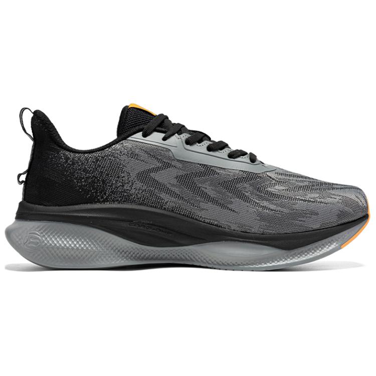 361° Slip Resistant Abrasion Resistant Slip Resistant Abrasion Resistant Low top Running Shoes Men’s Black Orange