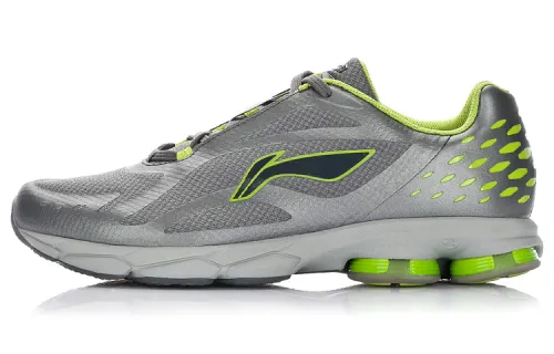 Li Ning Ring Bow Synthetic Leather, Mesh Cushioning Slip Resistant Abrasion Resistant Breathable Low top Running Shoes