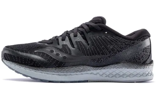 Saucony Liberty ISO 2 Liberate Stable Support Low top Running Shoes Women's Black Gray