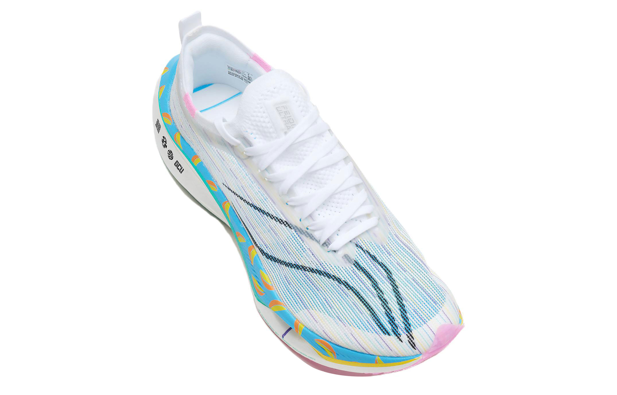 LOL x Li Ning Feidian 3 Ultra Slip Resistant Abrasion Resistant Low top Running Shoes Unisex White