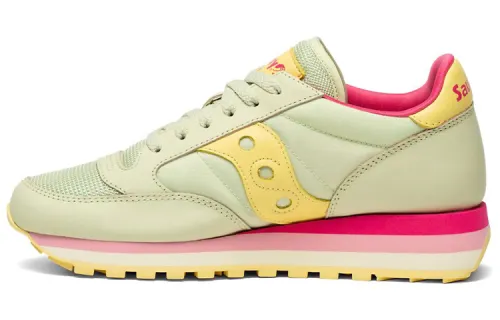 Saucony Jazz Triple Blossom Low top Running Shoes Women's Light Green Standard M