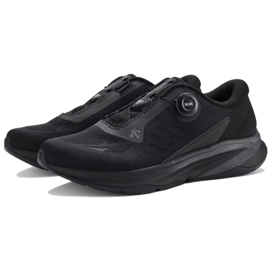 DESCENTE LAVITATE WIRE 2.0 Cushioning, Wear Resistant Low top Casual Training City Commuting Running Shoes Unisex Black