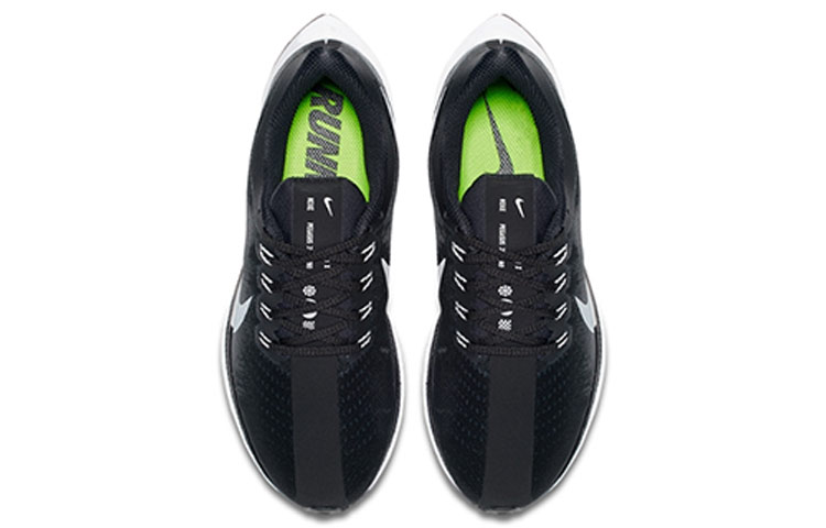 Женские кроссовки Nike Pegasus 35 "Black" (черно-белые) — фото 4