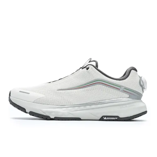 FILA ENERGY 2 Low top Casual Training Physical Fitness Test & Exam City Commuting Running Shoes Men's White Silver Gray