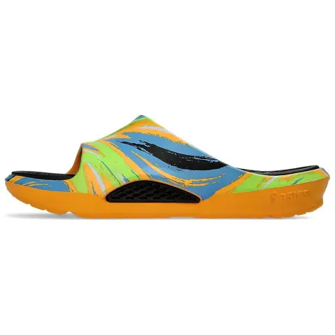 ASICS Actibreeze Hybrid Slide Slippers Unisex Green Black