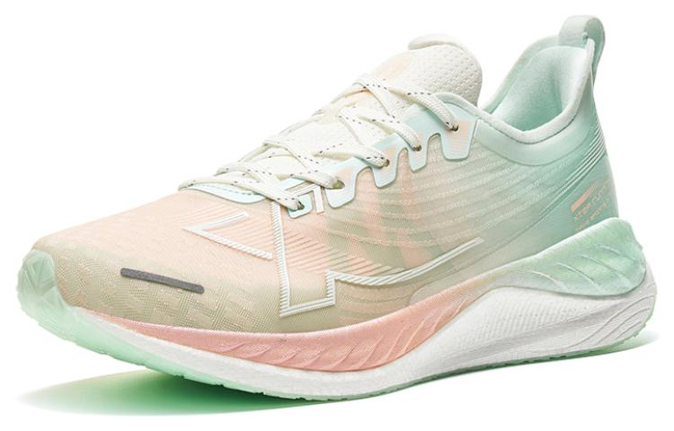 XTEP 2000km 1.0 Running Shoes Women’s Low Top Pink Green