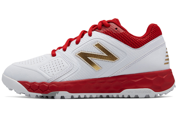 New Balance Fresh Foam Turf Velo1 Red/White Women's