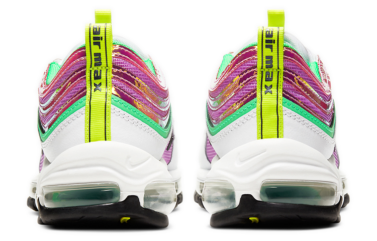 Женские кроссовки Nike Air Max 97 (бело-розовый) — фото 4