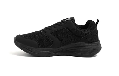 HUANQIU Running Shoes Men's Low Top Black