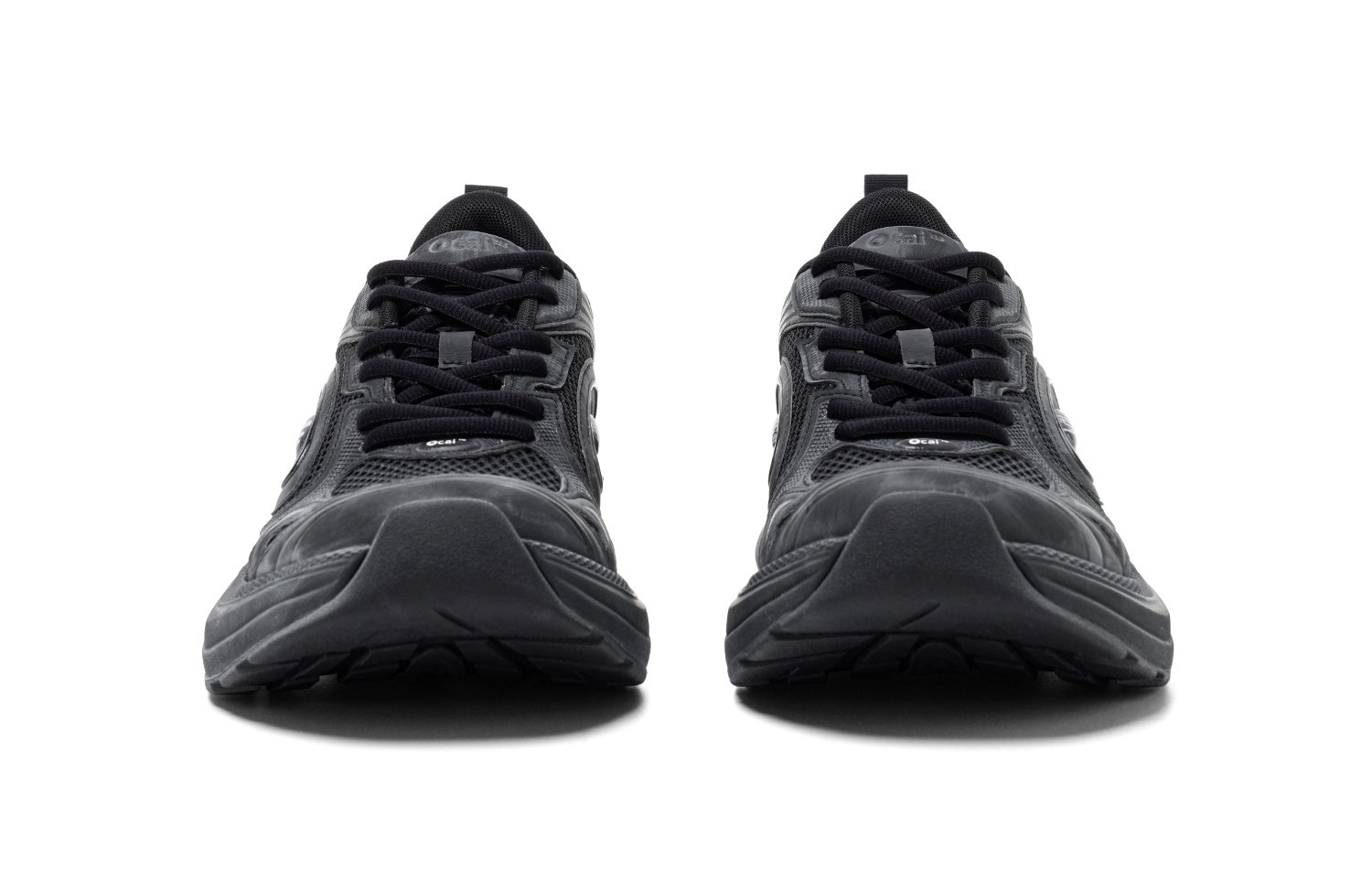 Ocai Slip Resistant And Abrasion Resistant Coverage Low top Casual Running Shoes Unisex Faded Black