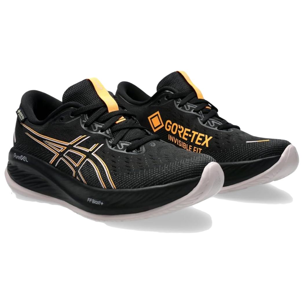 ASICS Gel Cumulus 26 Gtx Black Stadium Orange Women’s