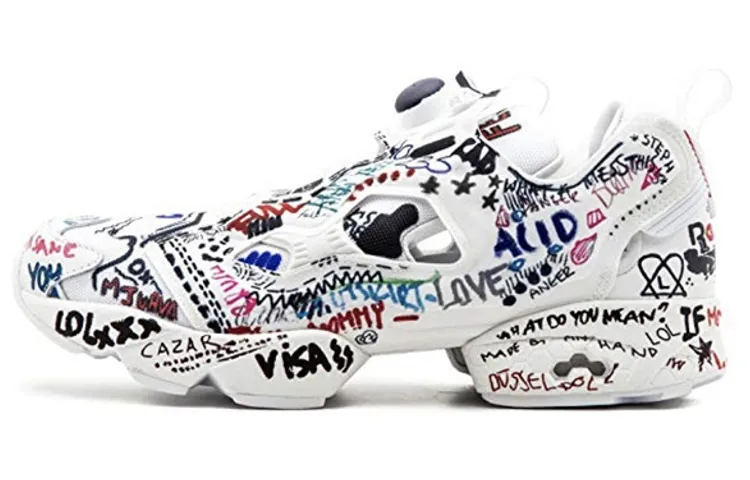 InstaPump Fury Vetements x InstaPump Fury Reebok 'Graffiti - White'
