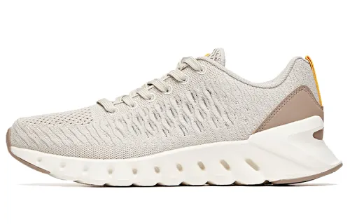 Anta Textile, Synthetic Leather Cushioning Slip Resistant Abrasion Resistant Breathable Low top Running Shoes Men's