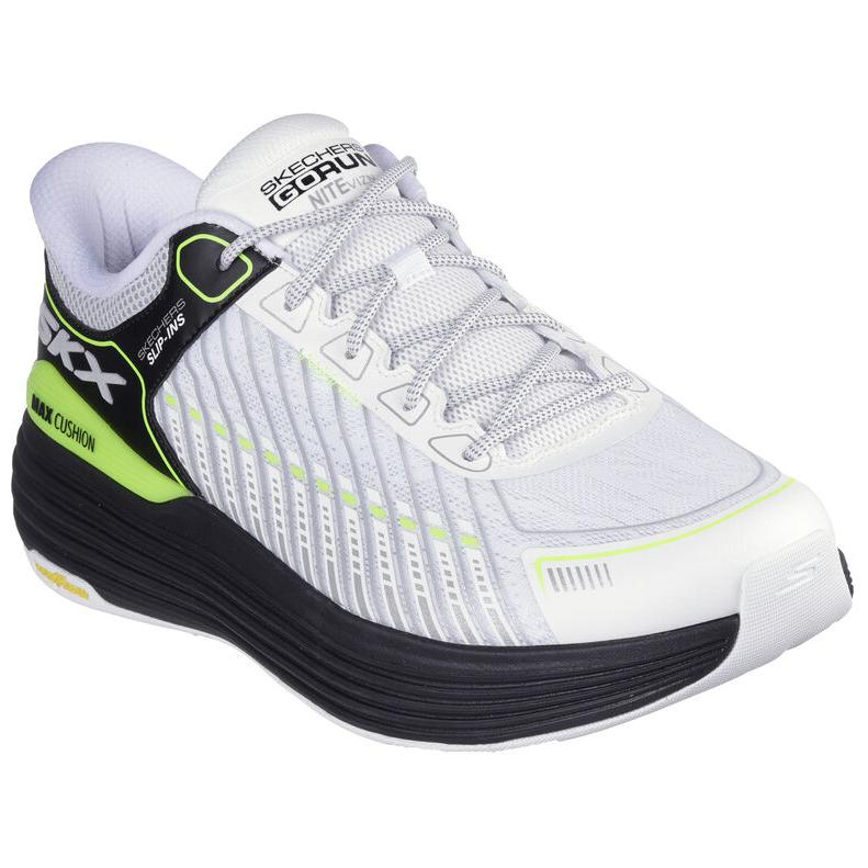 Skechers Max Cushioning Low top Running Shoes Men’s White Black