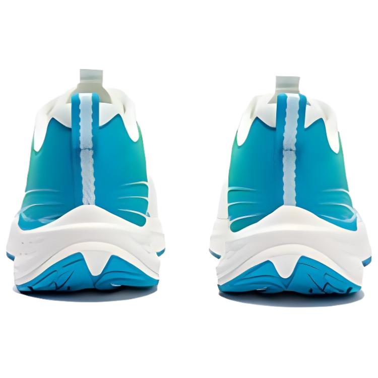 361° Flying Fish 3.0 Cushioning Abrasion Resistant Cushioning, Wear Resistant Low top Running Shoes Men’s White Cyan