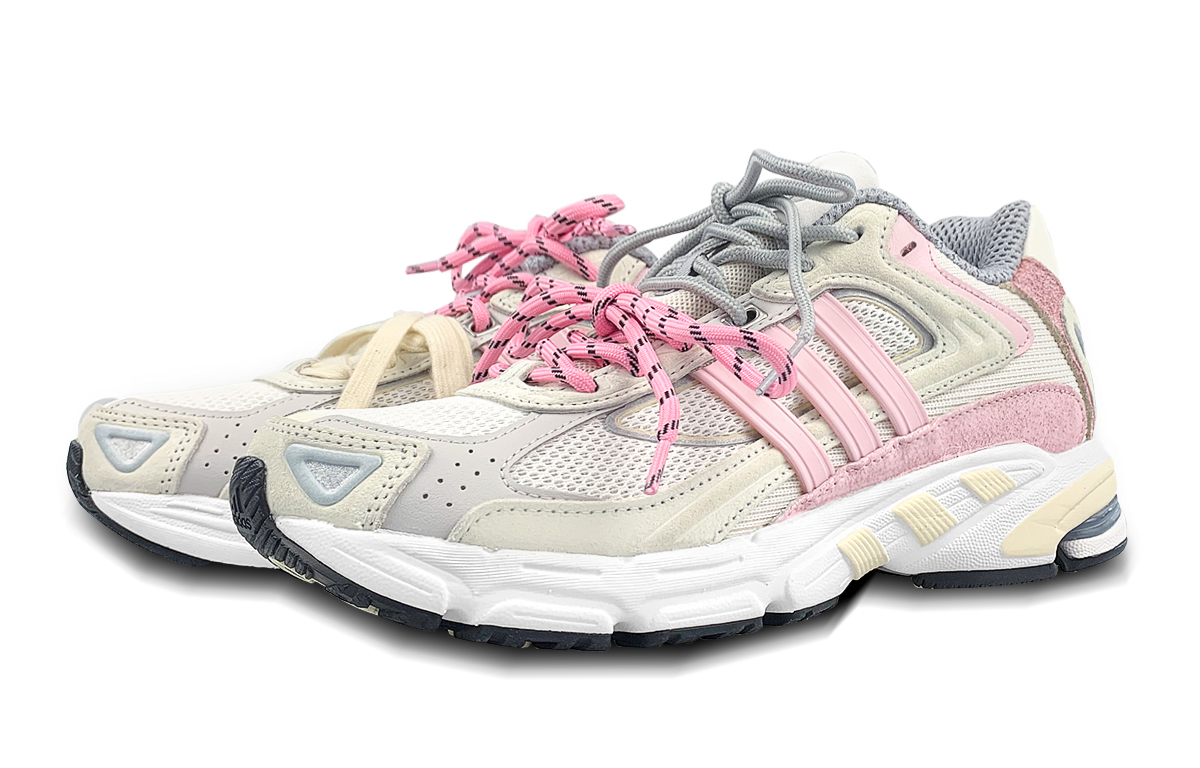 Adidas Originals Response Low top Running Shoes Unisex White Gray Pink