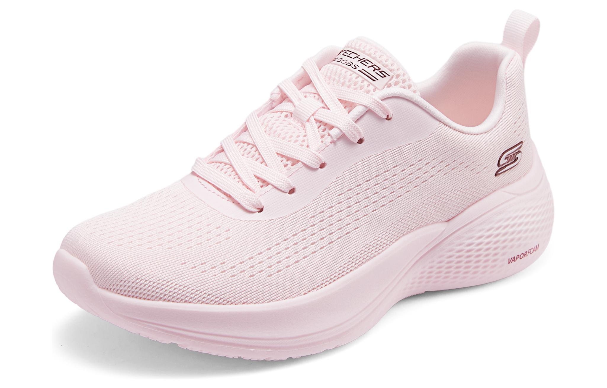 Skechers BOBS INFINITY Fabric Abrasion Resistant Breathable Low top Casual Running Shoes Women’s Pink