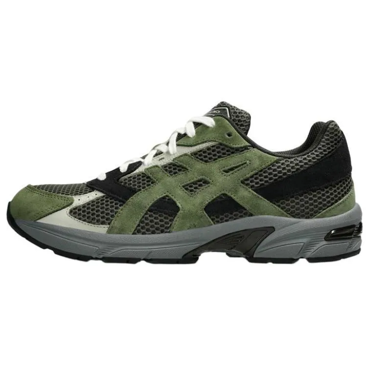 ASICS Gel 1130 Soft And Comfortable Abrasion Resistant Low top Rubber Casual Running Shoes Unisex Green
