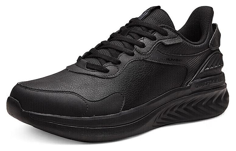 361° Comfortable Cushioning Waterproof Lightweight Rebound Low top Running Shoes Men’s Black
