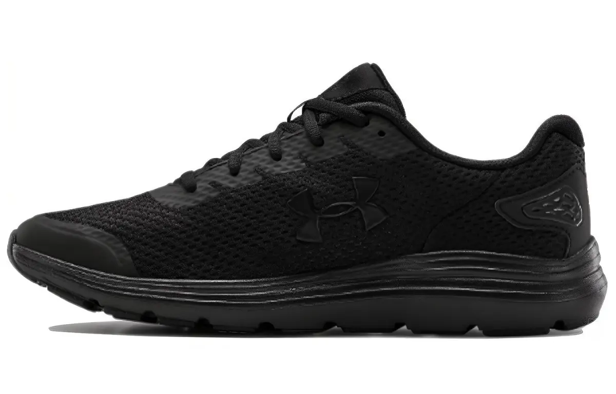 Under Armour Surge Shock Absorption Non Slip Low Tops Sports Black