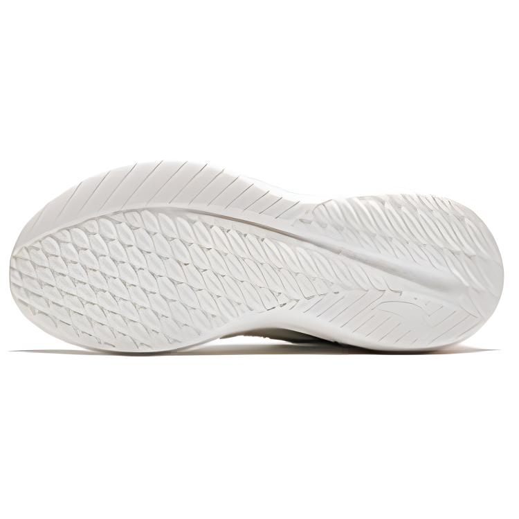 Anta Textile, Synthetic Leather Slip Resistant, Abrasion Resistant, Breathable Low top Running Shoes Women’s White