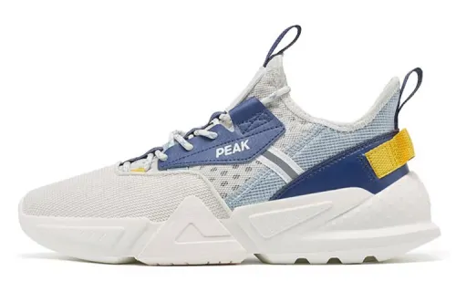Peak State Maximum Triangle 1.0 Luban Series DNA Wear-resistant and Lightweight Low-top Sports and Casual Shoes White