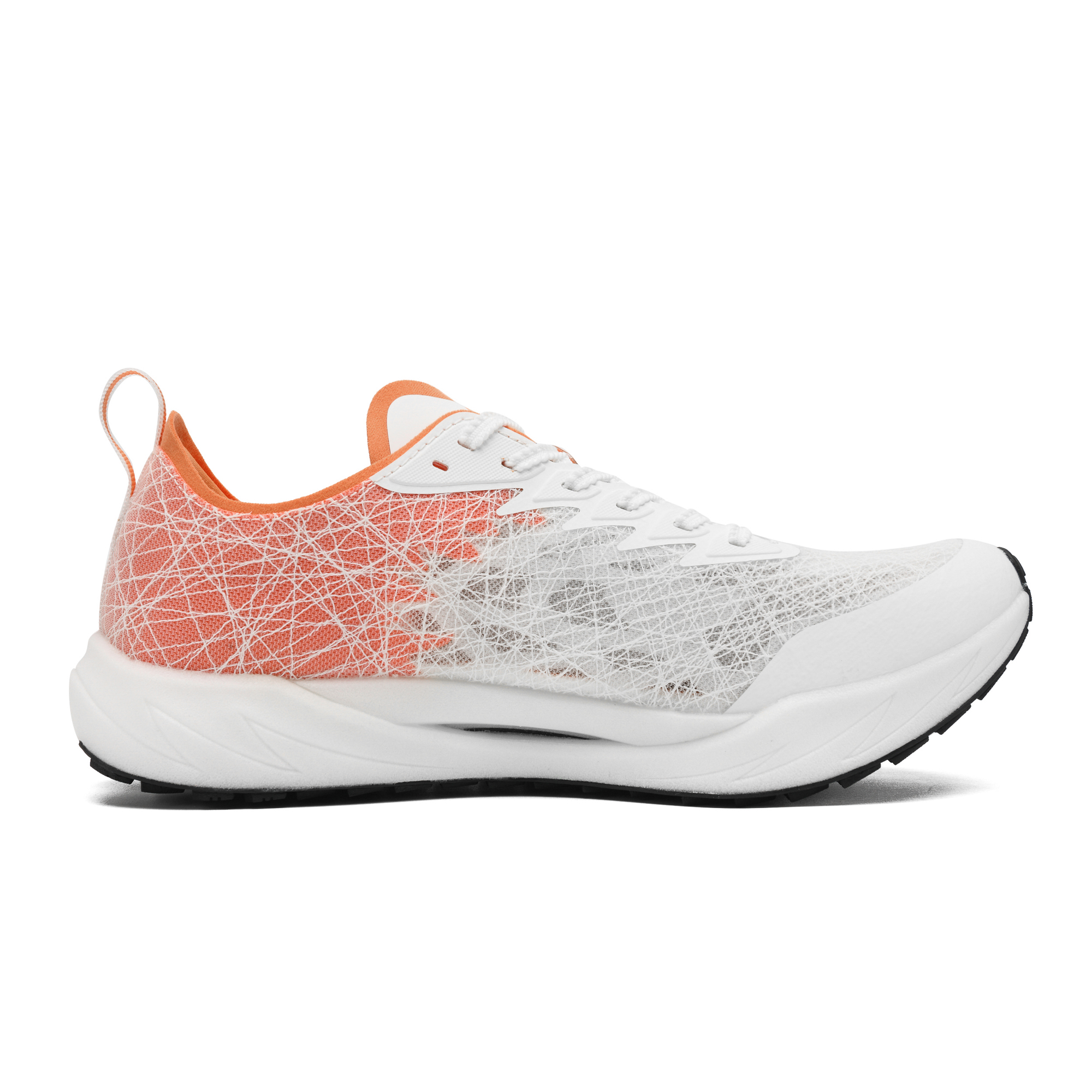 Neirk Running Shoes Unisex Icy Snow & Orange Glow
