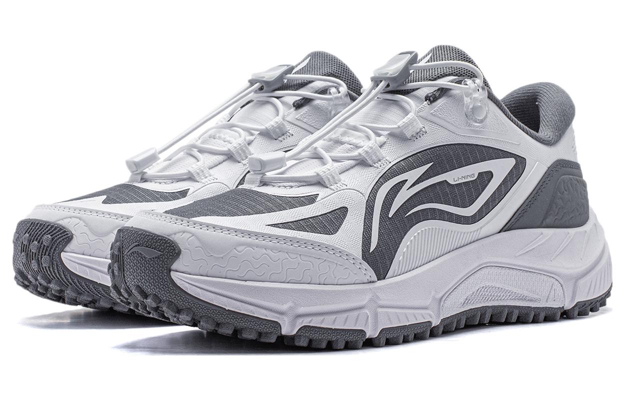 Li Ning Yi Jie Lite V2 Slip Resistant Slip Resistant Low top Running Shoes Women’s White Gray